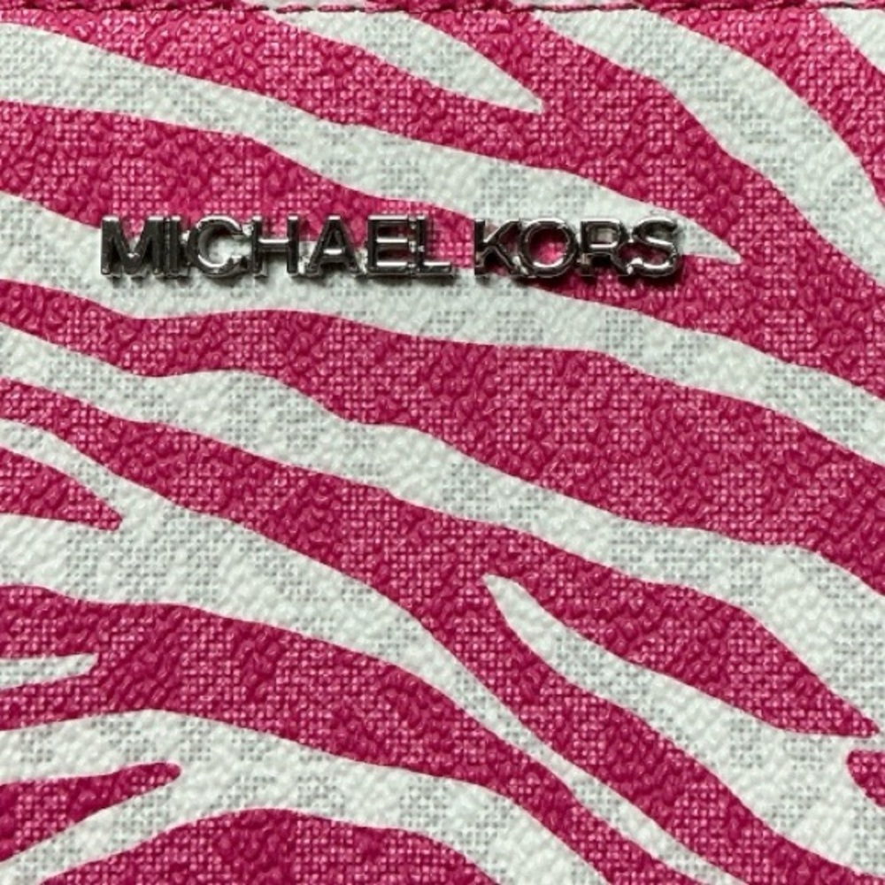 Michael Kors - EC - Jet Set Fuchsia Zebra Pattern Bag - Picture 2 of 6